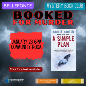 January 2025 Booked for Murder Social – Julie Valora