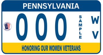 PA unveils new military license plates and reduces registration fees for some veterans