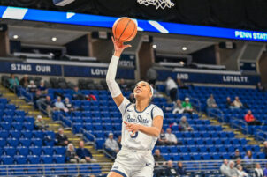 Penn State women fall at Kansas, 68-65