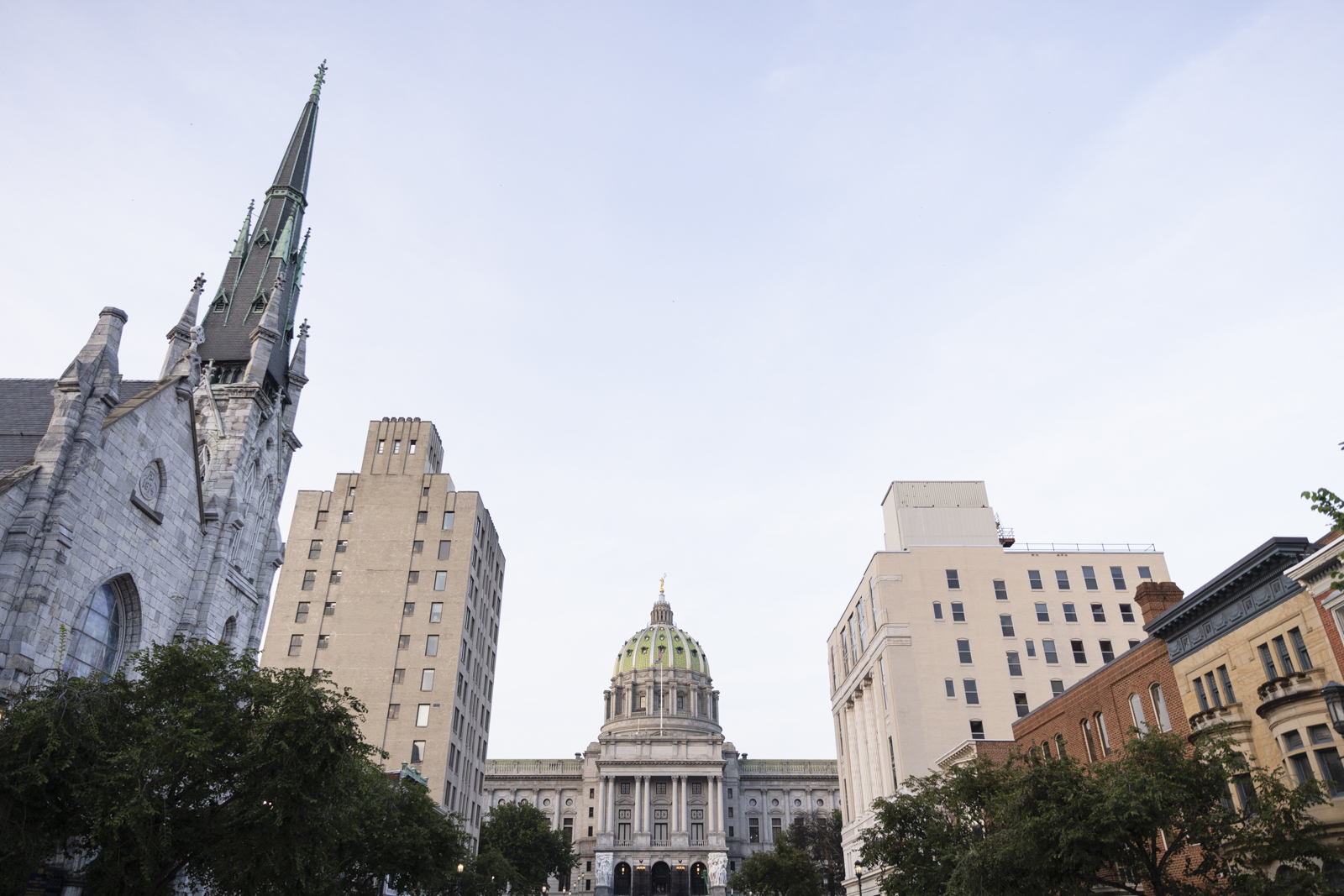 Pennsylvania State Capitol building in Harrisburg on July 26, 2023.