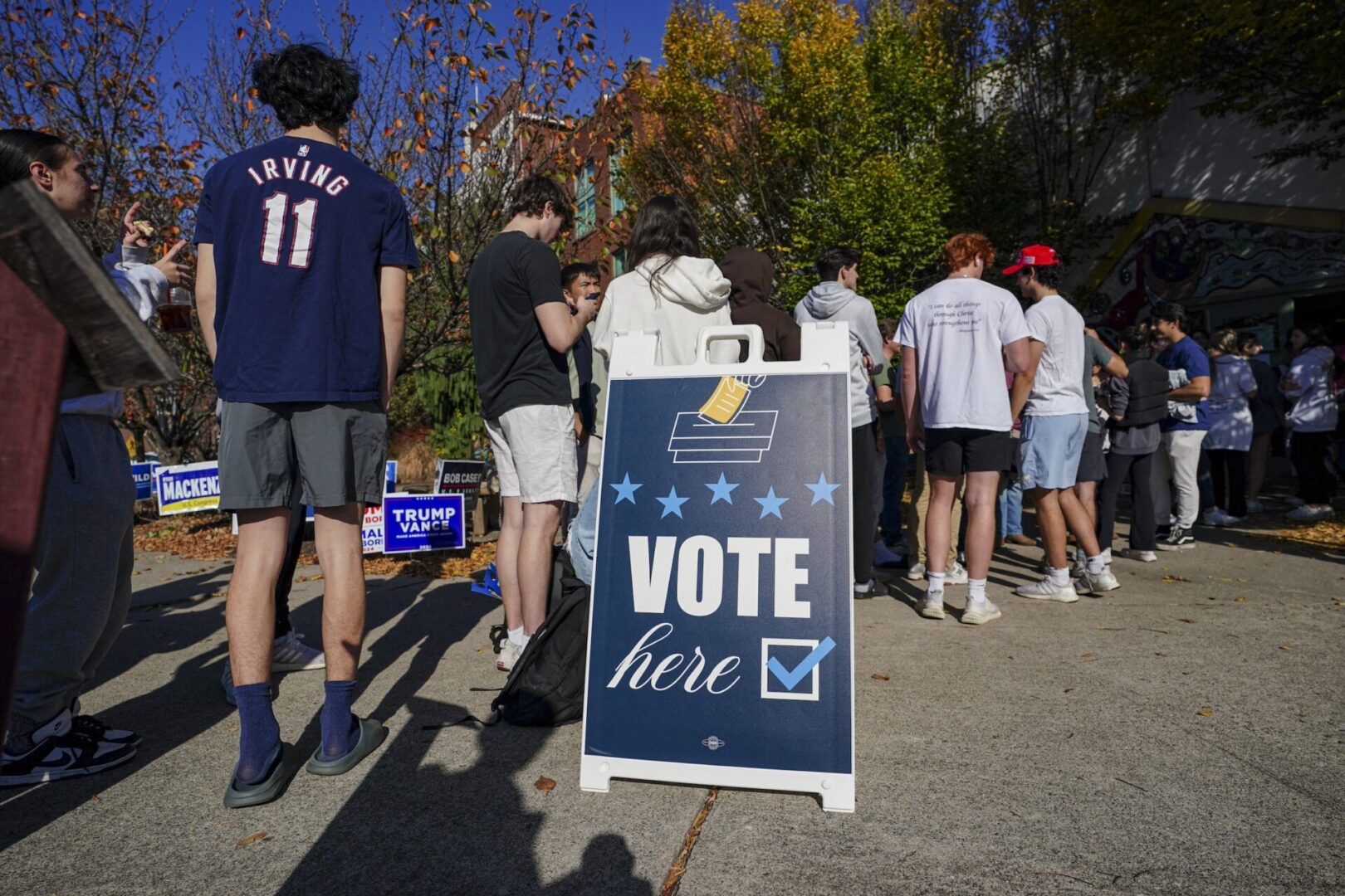 State College - 2024 Election Day in Lehigh Valley