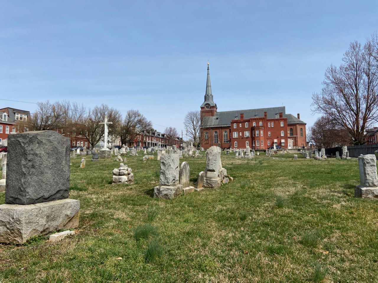 A cemetery in Lancaster, Pa.