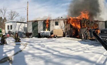 Harris Township Residence Heavily Damaged in Fire