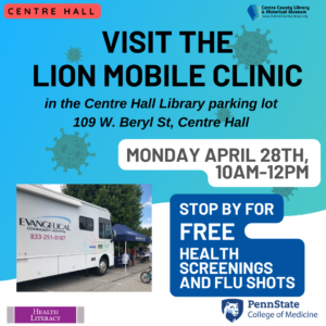 Mobile Health Unit Poster April (Instagram Post) – Kathleen Edwards